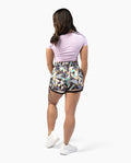 100% cotton yoga shorts