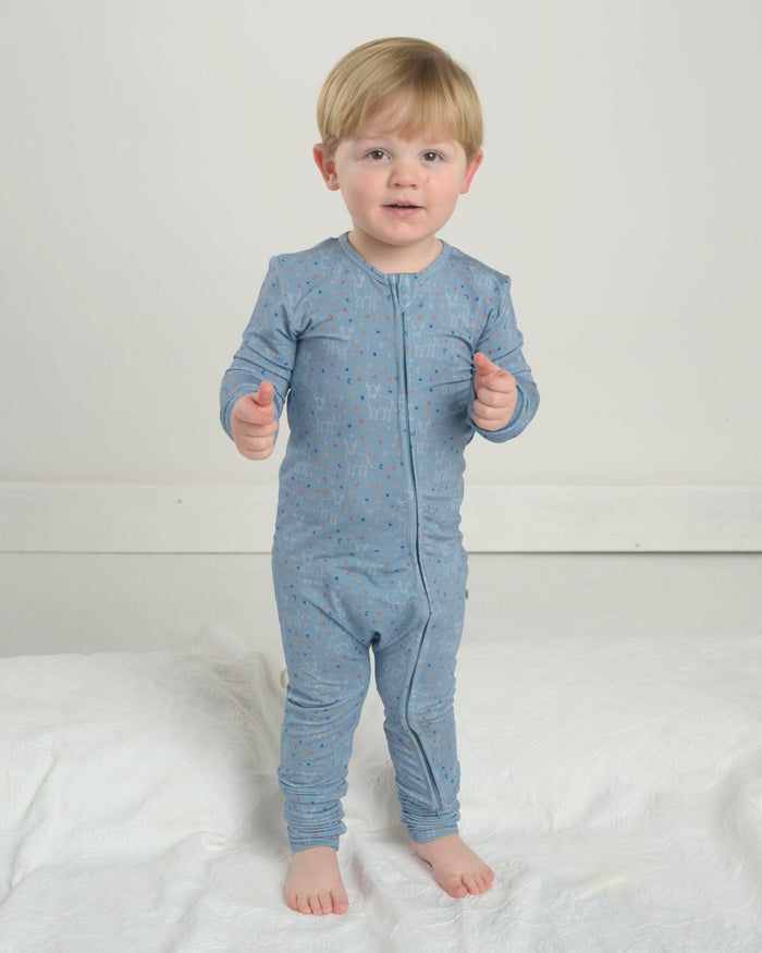 Taurus Zodiac Bamboo Toddler Pajamas – Romper