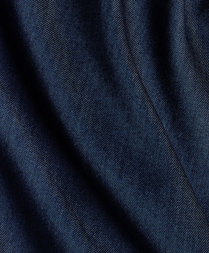 TBMS13103476 | Denim Twill Solid Dress Shirt