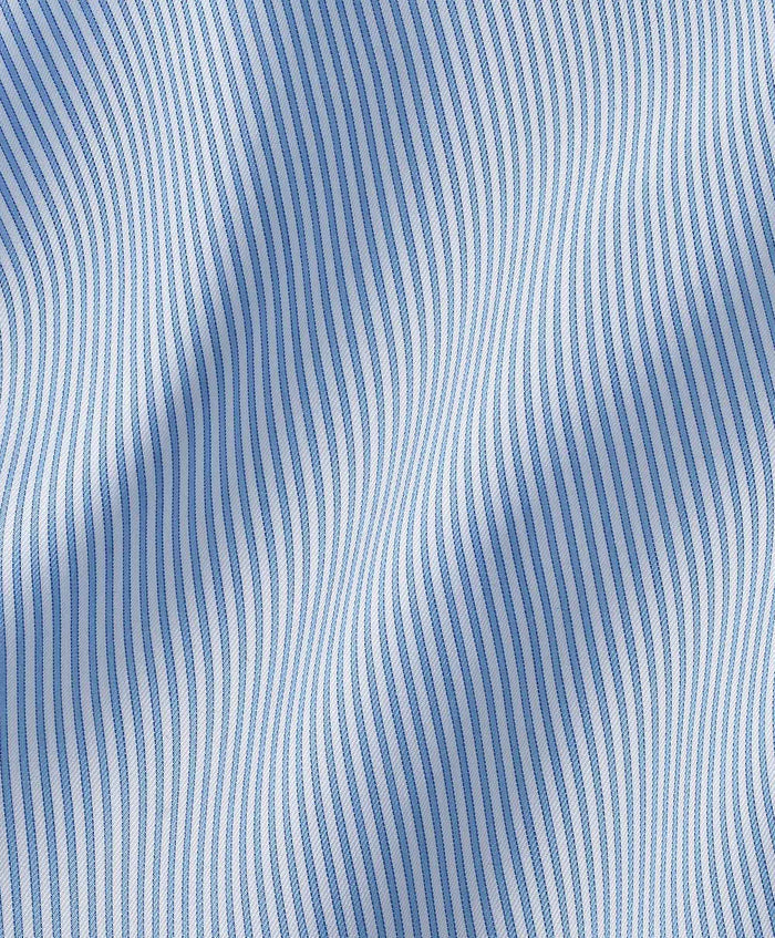 TBSP09950135 | Blue & White Fine Stripe Dress Shirt