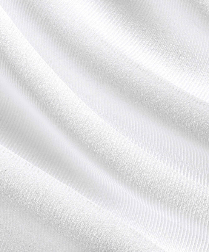 TBSP11100110 | White Twill Stretch Dress Shirt