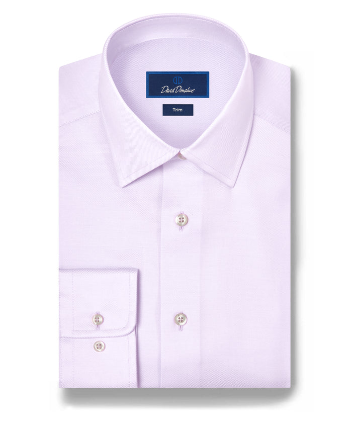 TBSP11100534 | Lilac Twill Stretch Dress Shirt