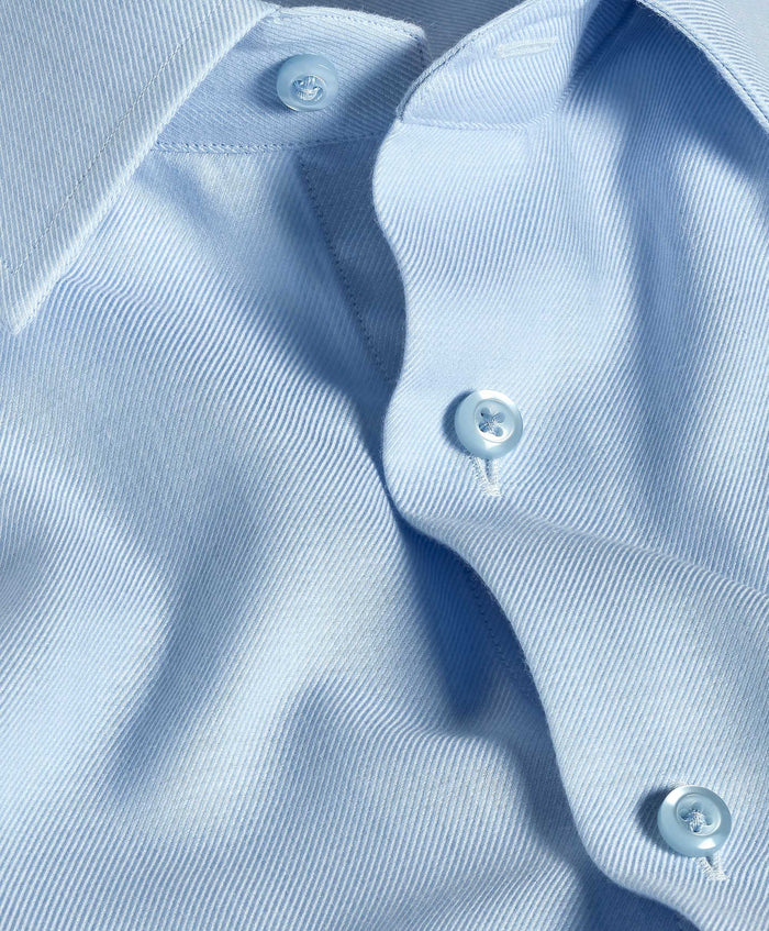 TBSP11110454 | Sky Cashmere Blend Dress Shirt