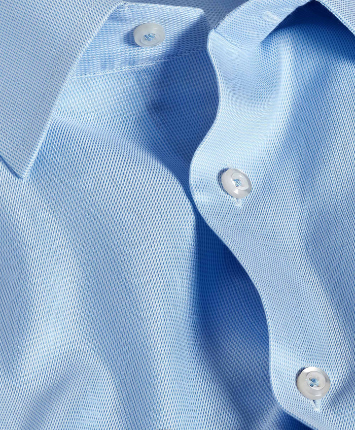TBSP12100454 | Sky Twill Silk Blend Dress Shirt