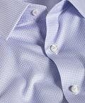 TBSP13203534 | Lilac Micro Geometric Print Dress Shirt
