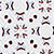 TBSP13600102 | White & Chocolate Geometric Print Dress Shirt