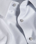 TBSP13952025 | Pearl Jaspé Twill Stripe Dress Shirt