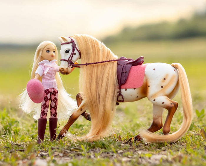 Tess & Birdie | English Rider with Horse