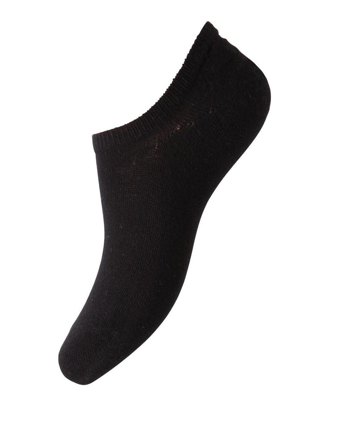 TESS SNEAKER SOCKS 2-PAK - BLACK