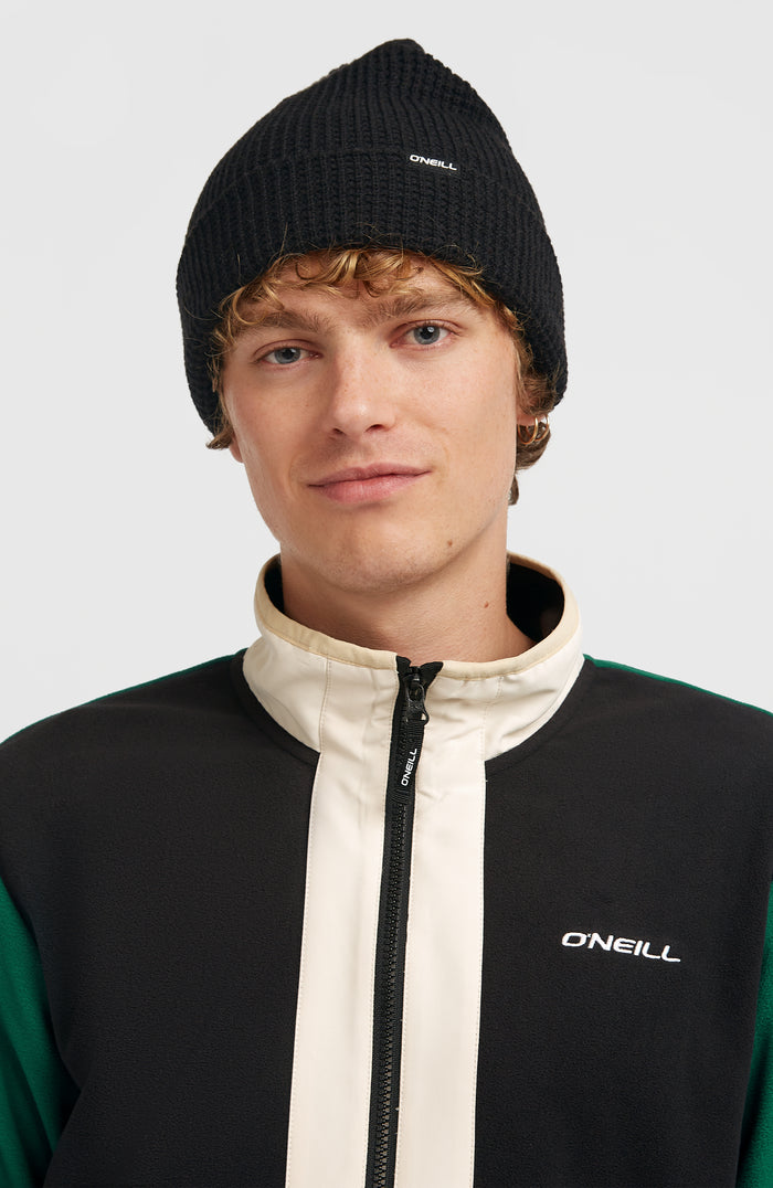 Texture Beanie | Black Out