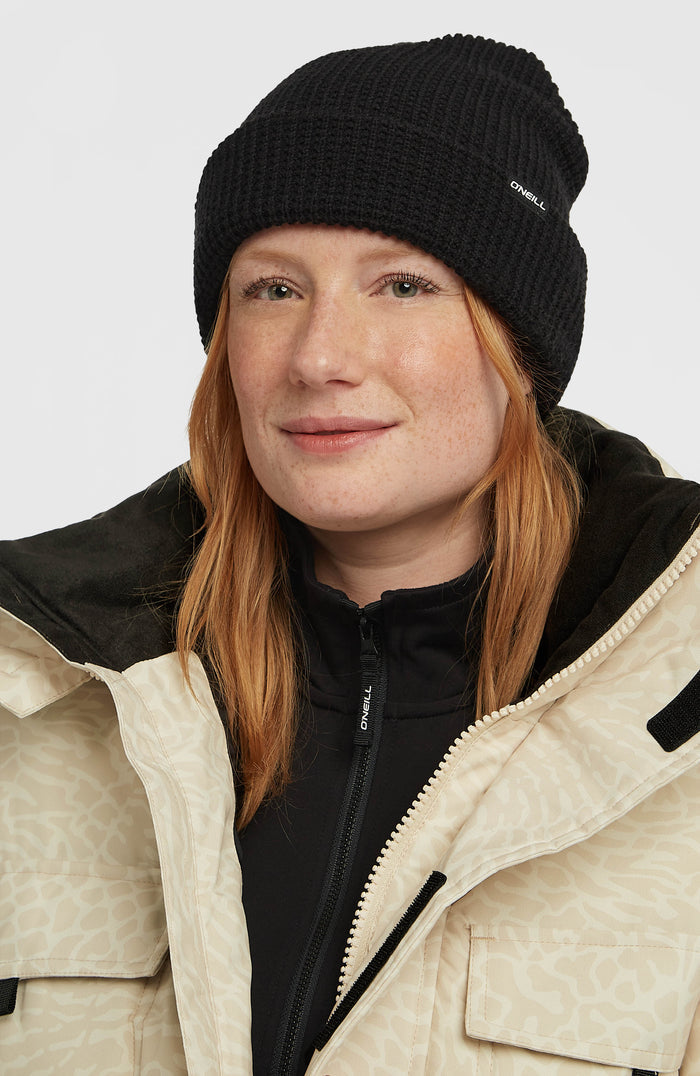 Texture Beanie | Black Out