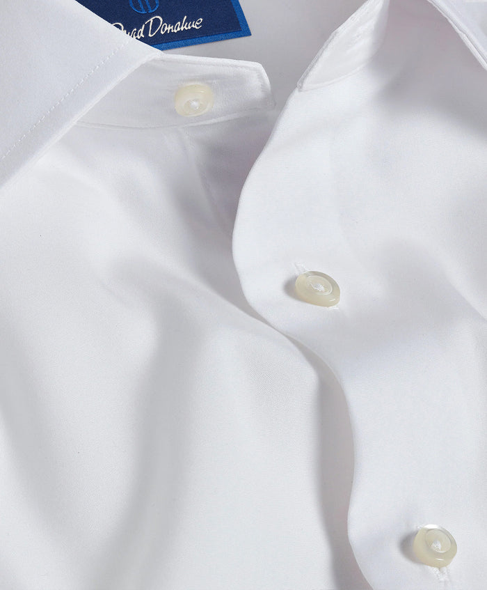 TFCSP6110110 | White Broadcloth French Cuff Dress Shirt