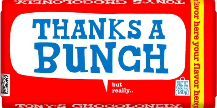thanks a bunch-Tony’s Chocolonely United States