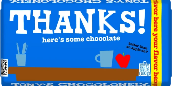 thanks, teach-Tony’s Chocolonely United States