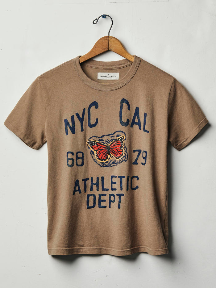 Light Gray the "athletic dept" tee