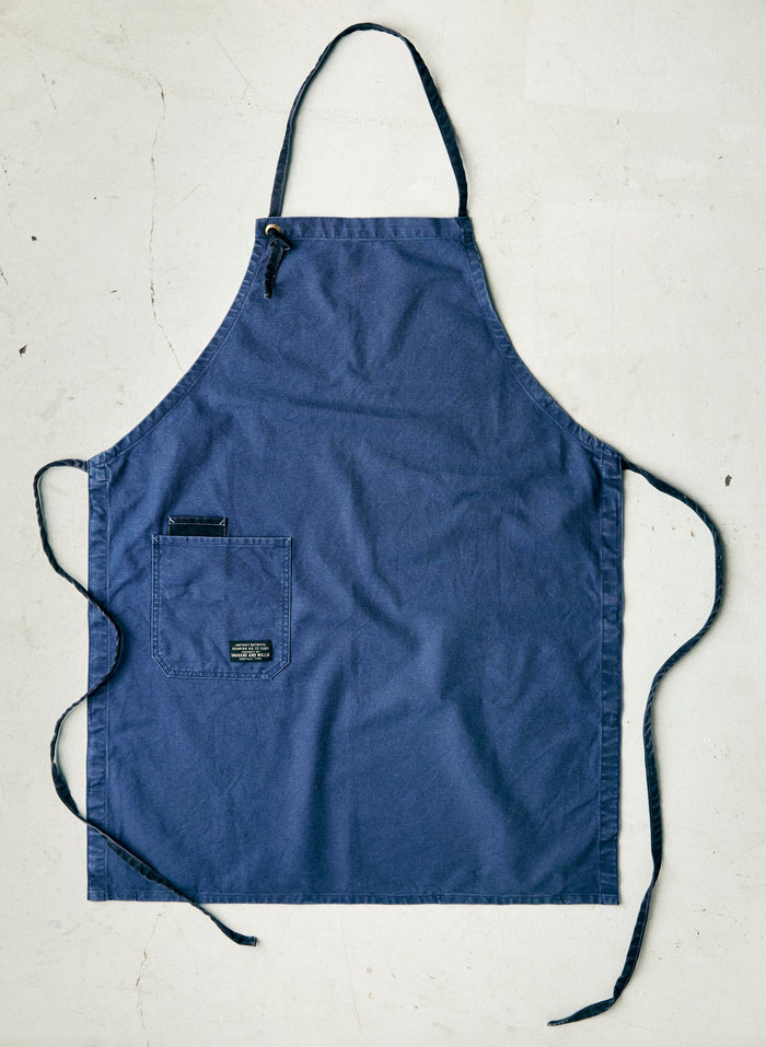 Light Gray the "cascabel" canvas apron