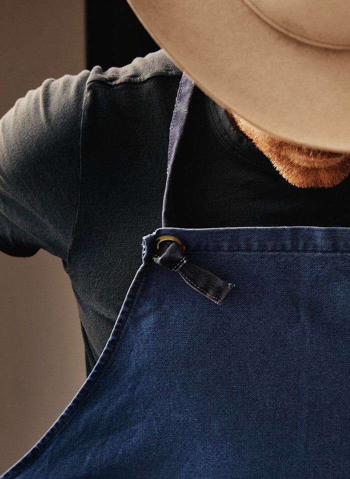 Dark Slate Gray the "cascabel" canvas apron