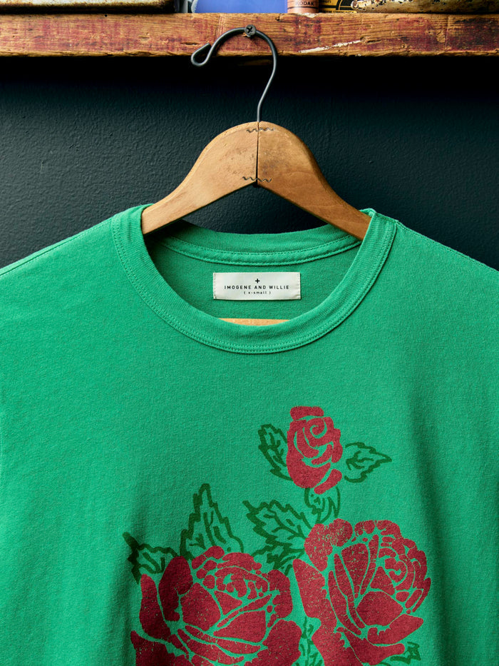 Medium Sea Green the "championship" tee