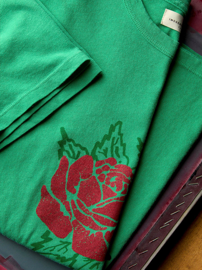 Medium Sea Green the "championship" tee
