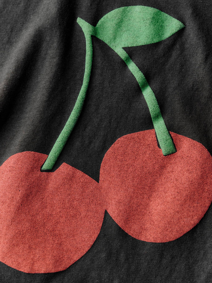 Dark Slate Gray the "cherry" drop tee