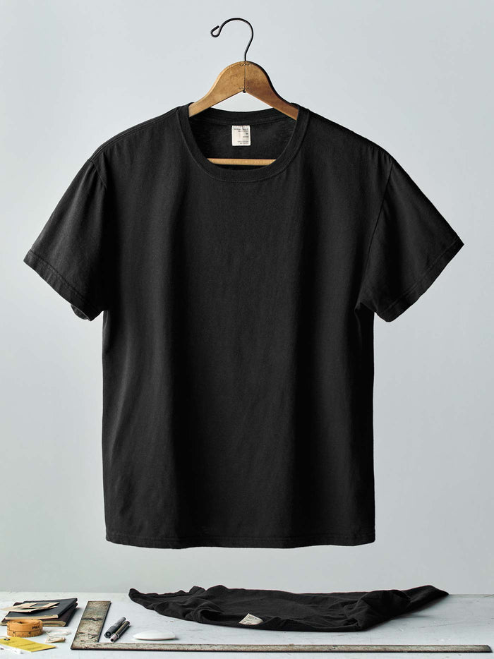 Light Gray the cotton project tee in faded black