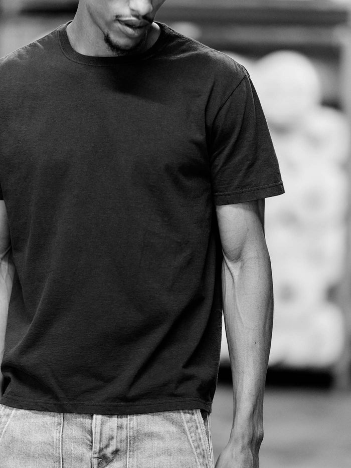 Gray the cotton project tee in faded black