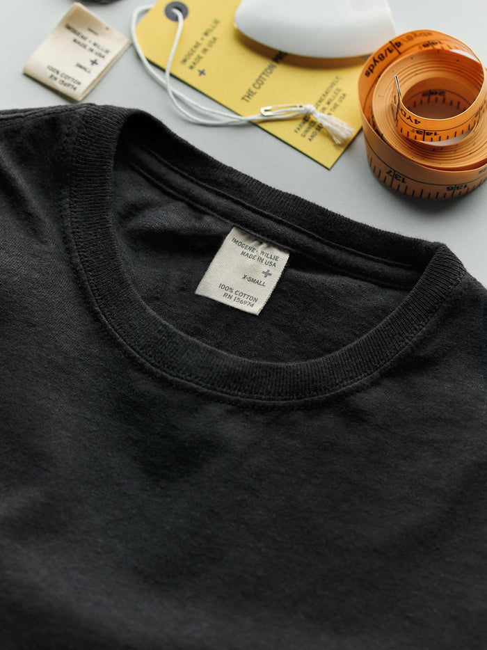 Tan the cotton project tee in faded black