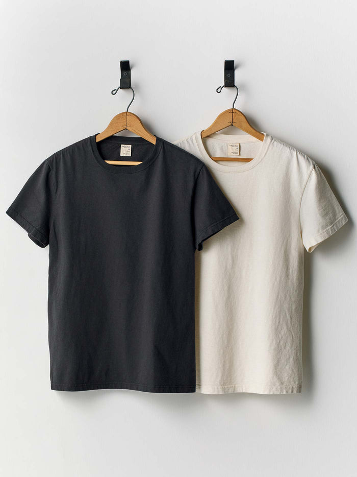 Dark Slate Gray the cotton project tee (mixed 2-pack)