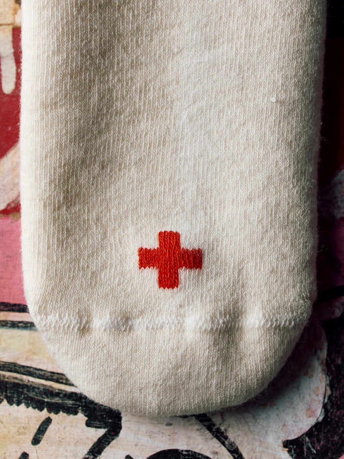 Gray the "cowgirl" sock