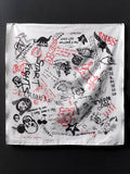 Black the "graffiti" bandana