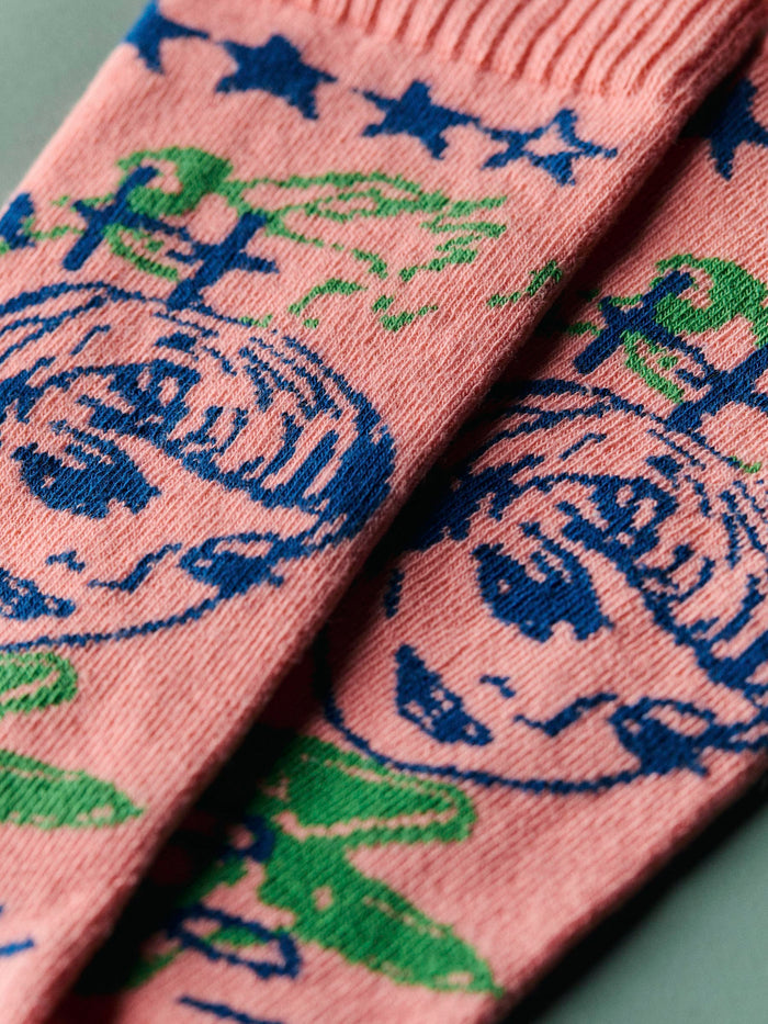 Black the "graffiti" sock