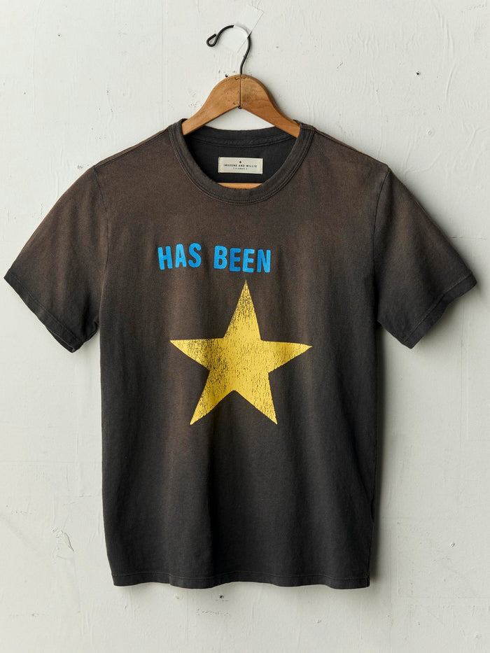 Light Gray the "has been" tee