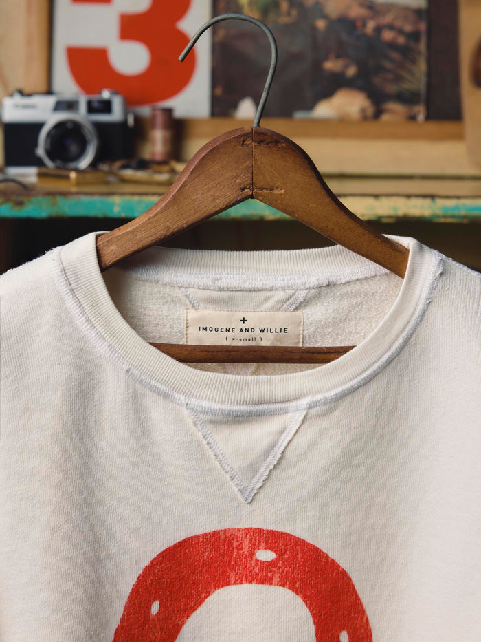 Light Gray the "horseshoe" penny sweatshirt