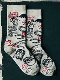 Black the "hot spot" sock