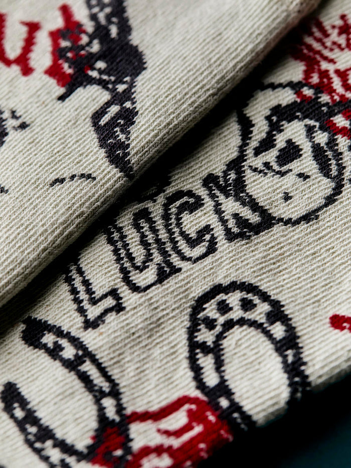 Black the "hot spot" sock
