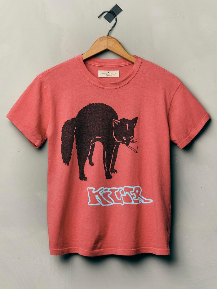 Gray the "killer" tee
