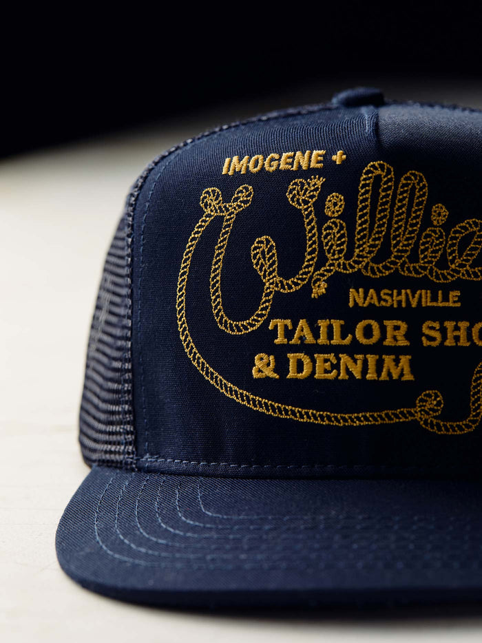 Light Gray the "lasso" trucker