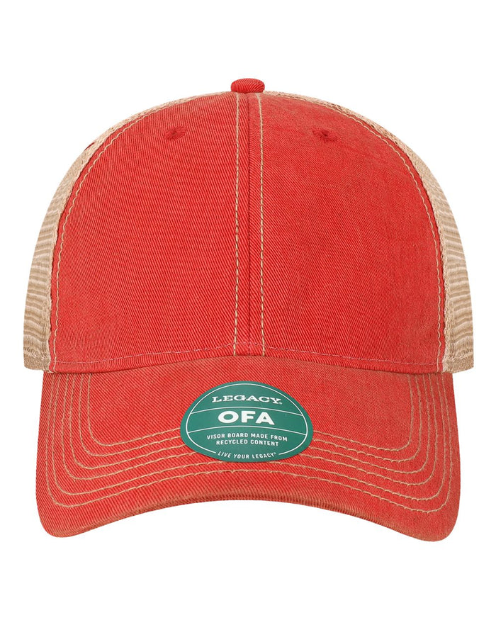 Scarlet Red & Khaki