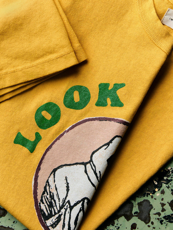 Goldenrod the "look alive" tee