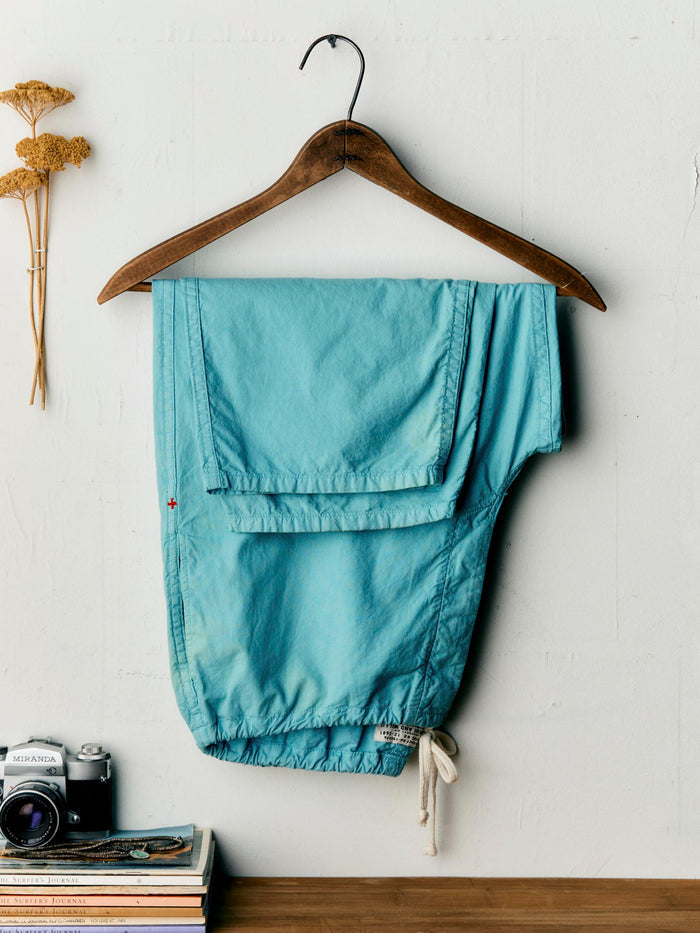 Light Gray the lounge pant in aqua poplin