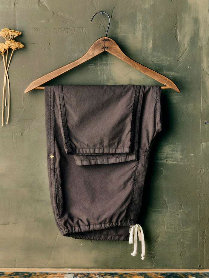 Rosy Brown the lounge pant in umber poplin