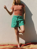 Gray the lounge short in seagreen