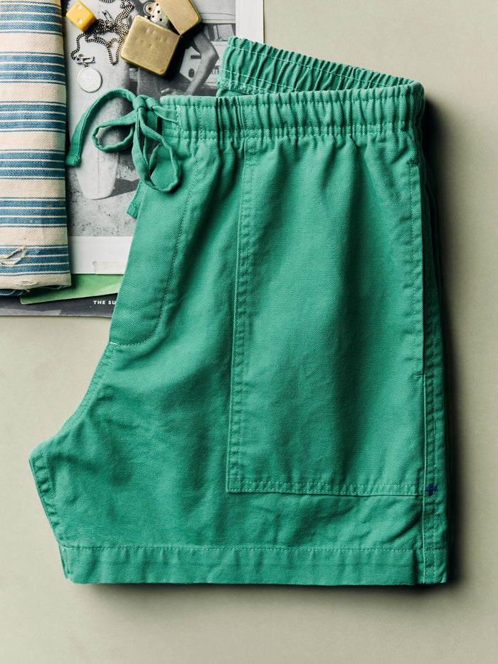 Gray the lounge short in seagreen