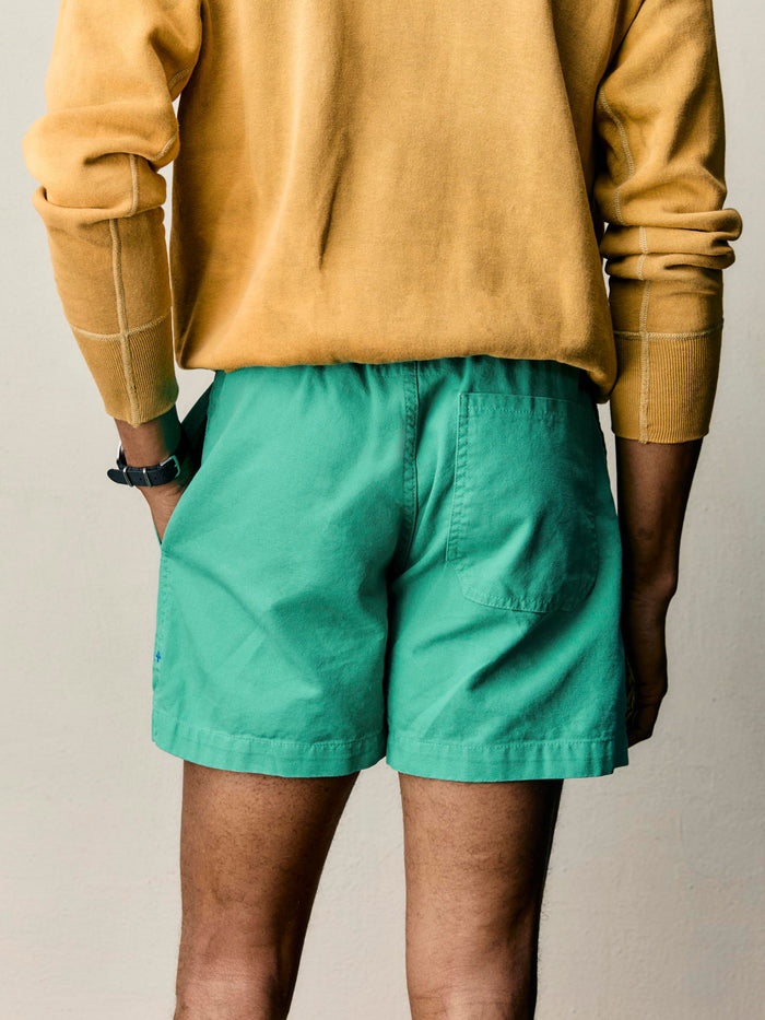 Light Gray the lounge short in seagreen