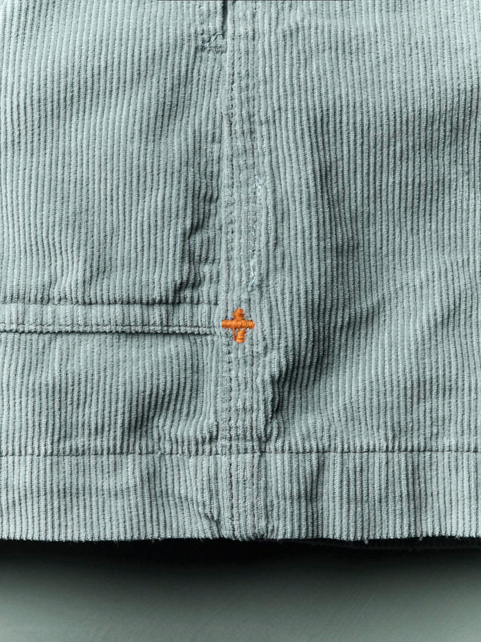 Dark Gray the lounge short in sunfaded blue cord