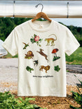 Antique White the "love your neighbors" tee