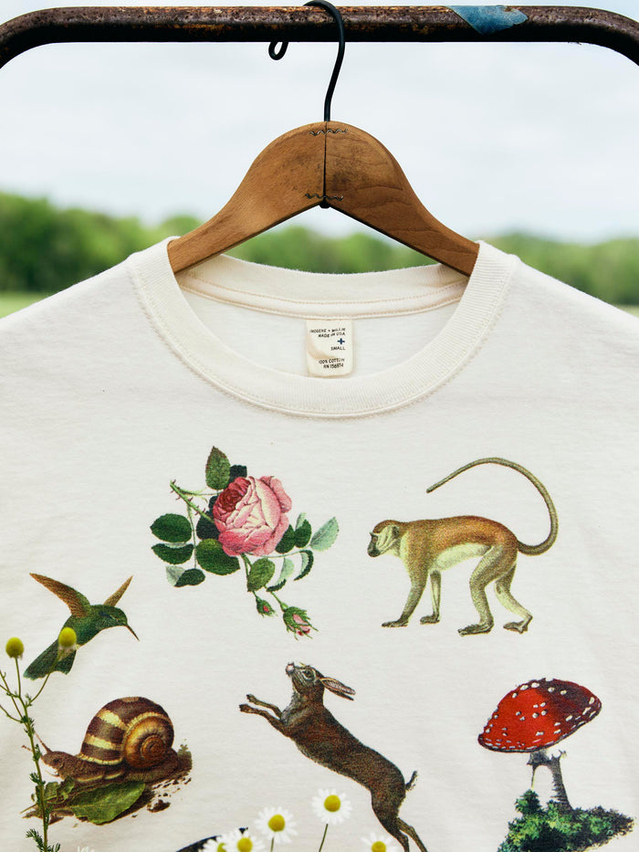Antique White the "love your neighbors" tee