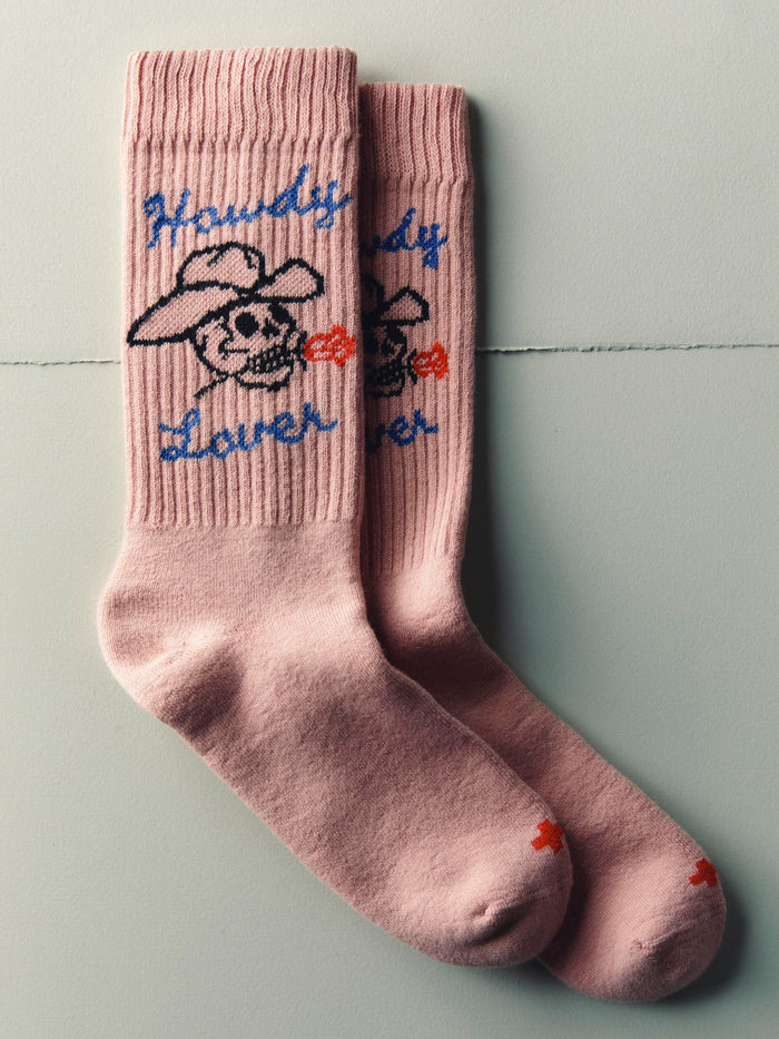 Gray the "lover" sock