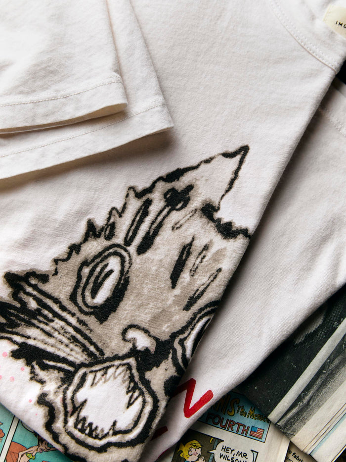Light Gray the "no more news" tee