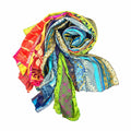 The Original Medley Scarf. ♻️ Made from Sari -Saree Magic